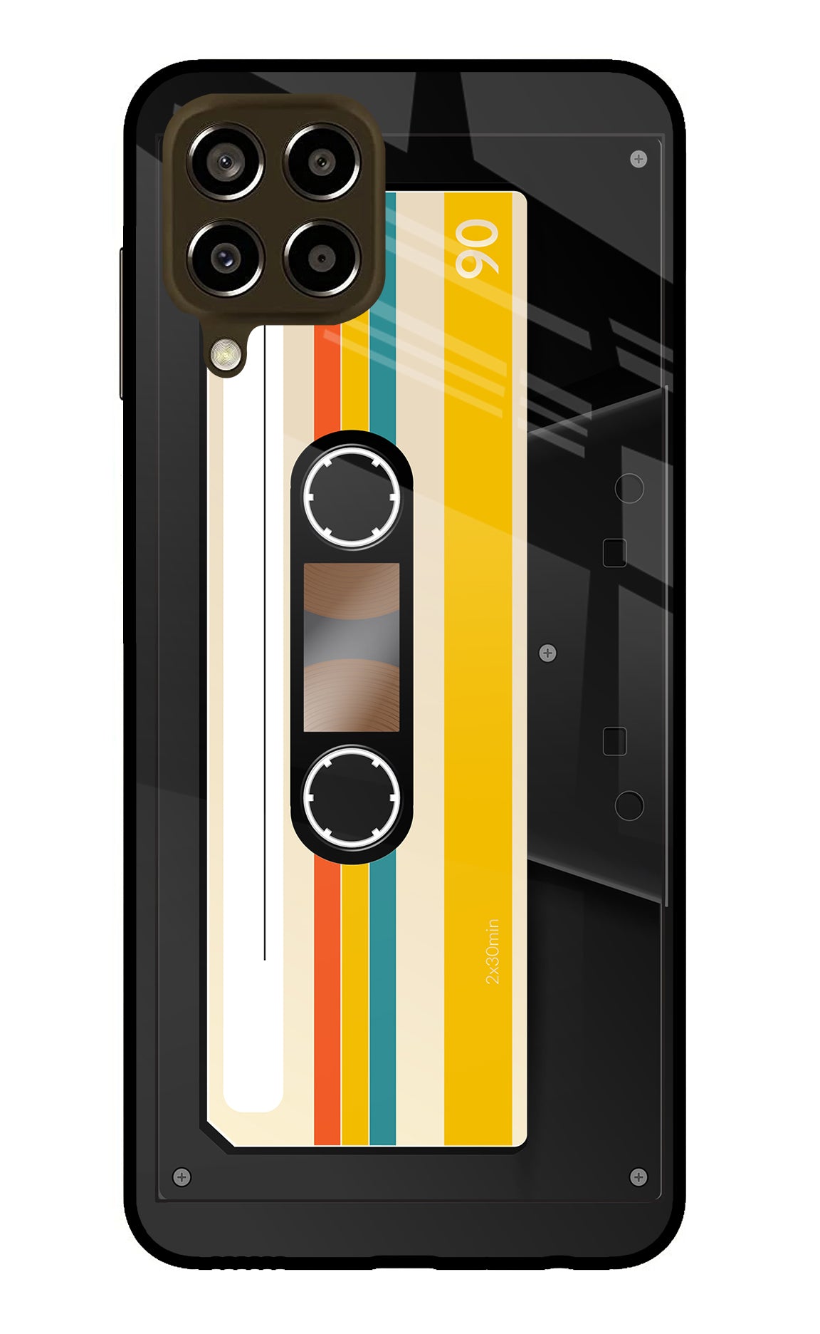 Tape Cassette Samsung M33 5G Back Cover