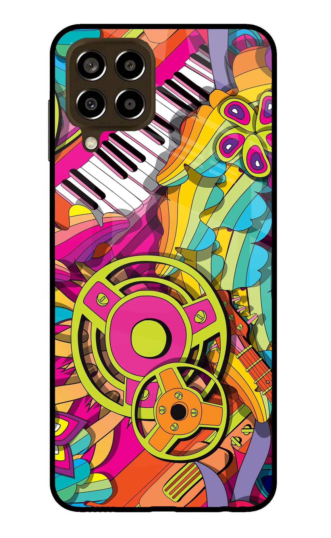 Music Doodle Samsung M33 5G Back Cover