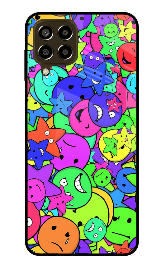 Fun Doodle Samsung M33 5G Glass Case