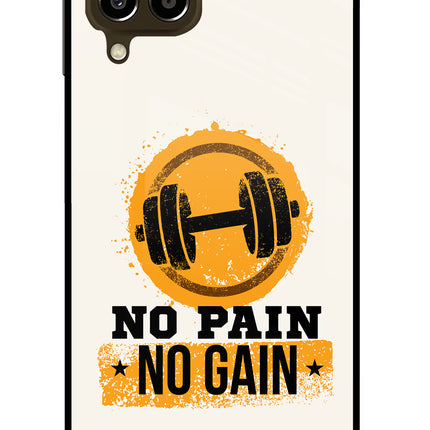 No Pain No Gain Samsung M33 5G Glass Case