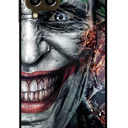 Joker Cam Samsung M33 5G Glass Case Back Cover by Casekaro