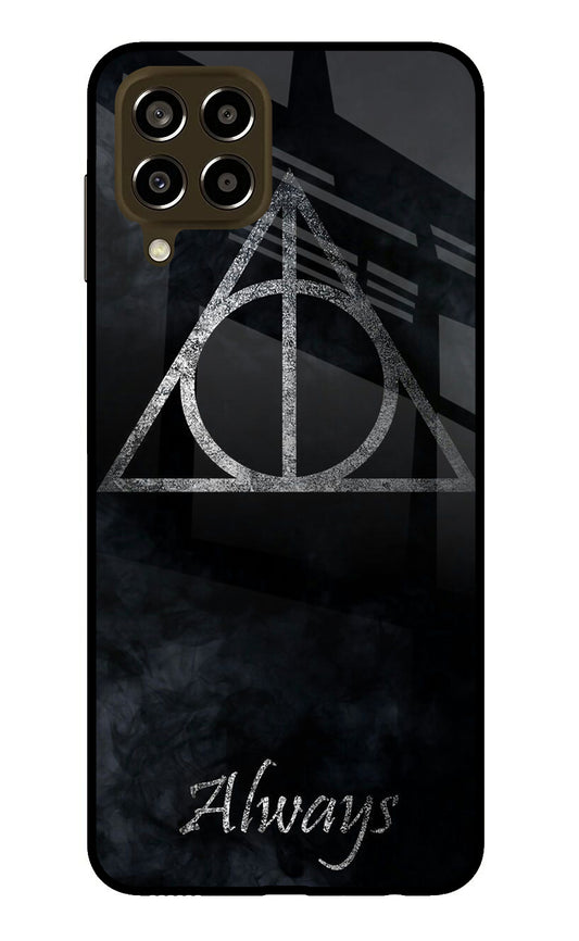 Deathly Hallows Samsung M33 5G Glass Case