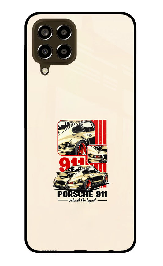 Classic Porsche 911 Samsung M33 5G Glass Case