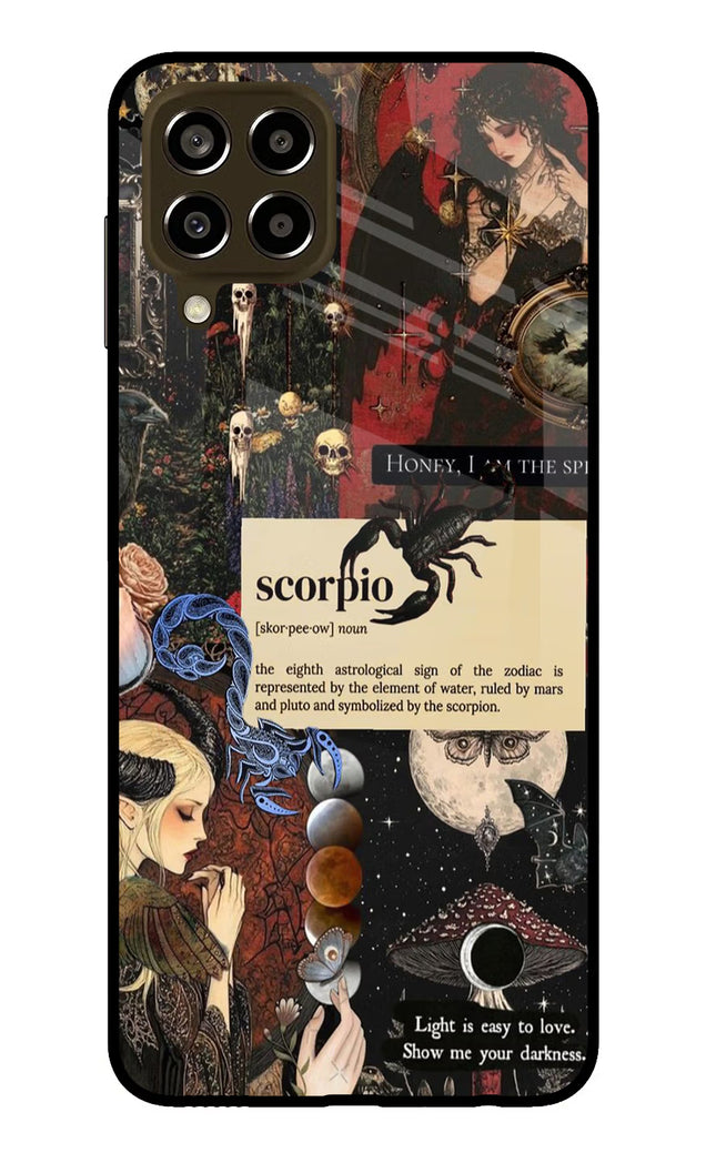 Scorpio Zodiac Samsung M33 5G Glass Case