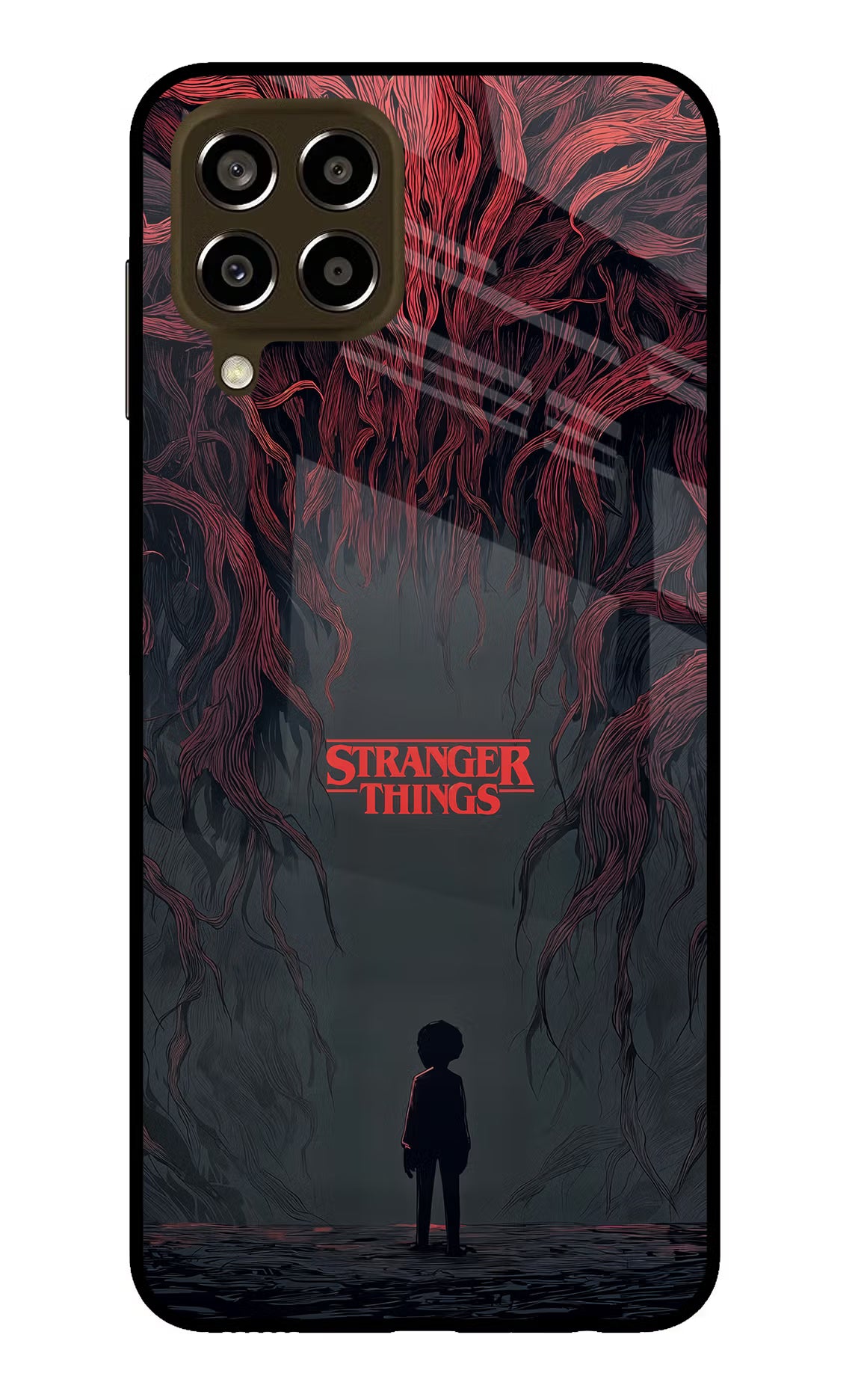 Ordinary Things Dark Side Samsung M33 5G Glass Case Back Cover by Casekaro