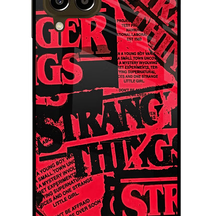 Ordinary Things Samsung M33 5G Glass Case Back Cover by Casekaro