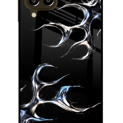 Chrome Tribal Samsung M33 5G Glass Case Back Cover by Casekaro