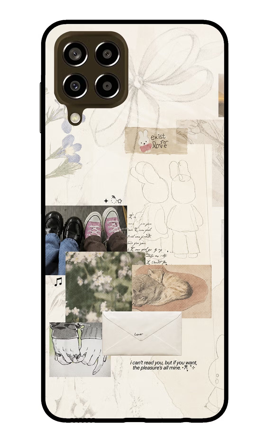 Soft Aesthetic Samsung M33 5G Glass Case