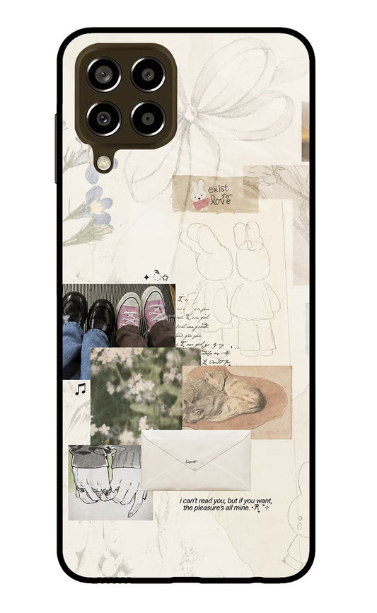 Soft Aesthetic Samsung M33 5G Glass Case