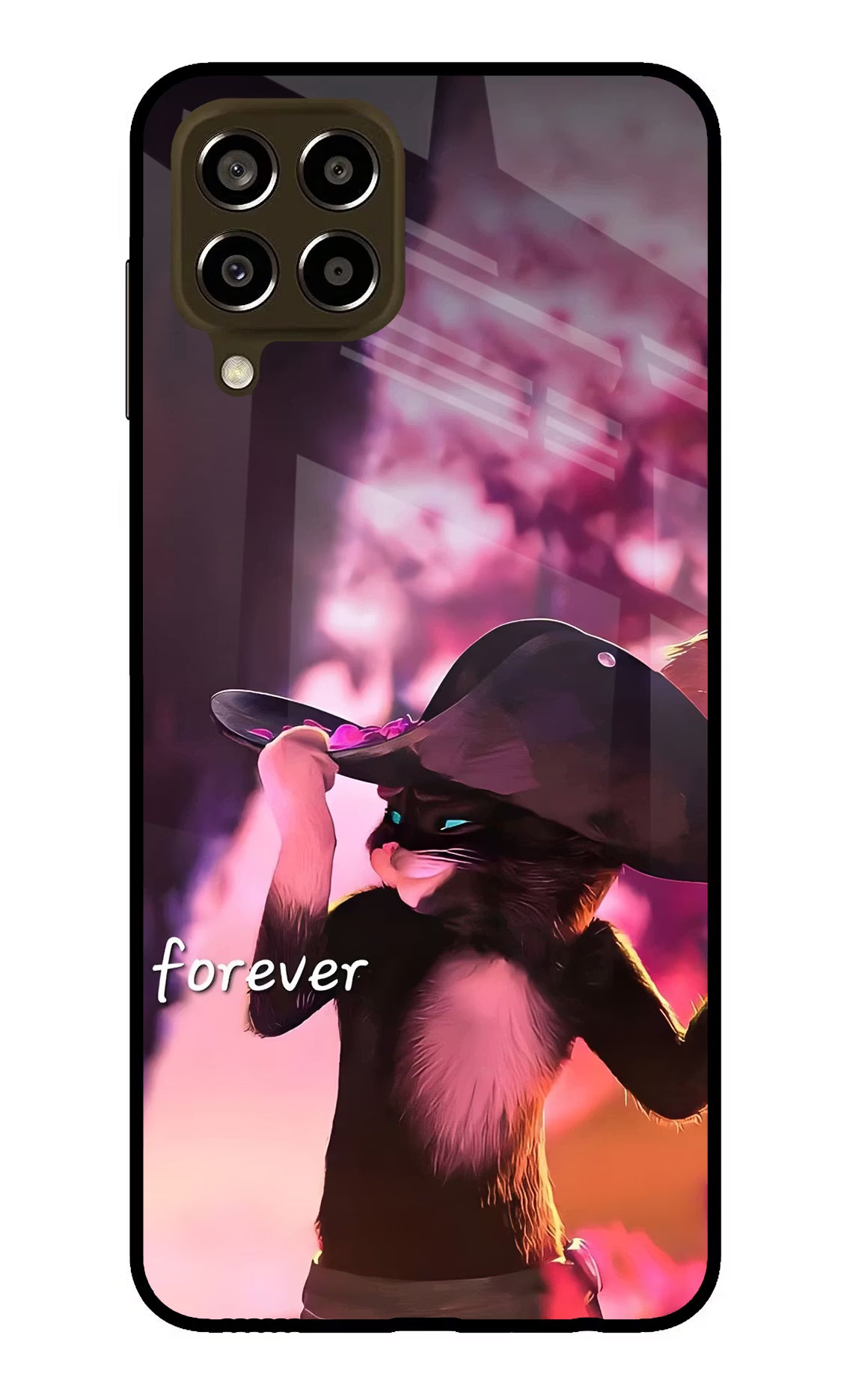 Forever Cat Samsung M33 5G Glass Case