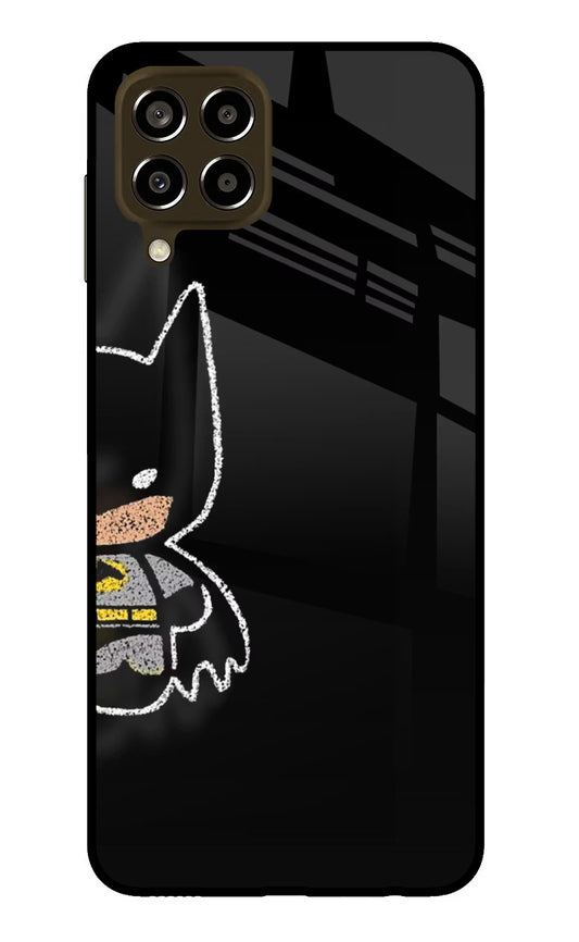 Bat Kitty Samsung M33 5G Glass Case