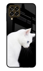 Snow Gaze Samsung M33 5G Glass Case