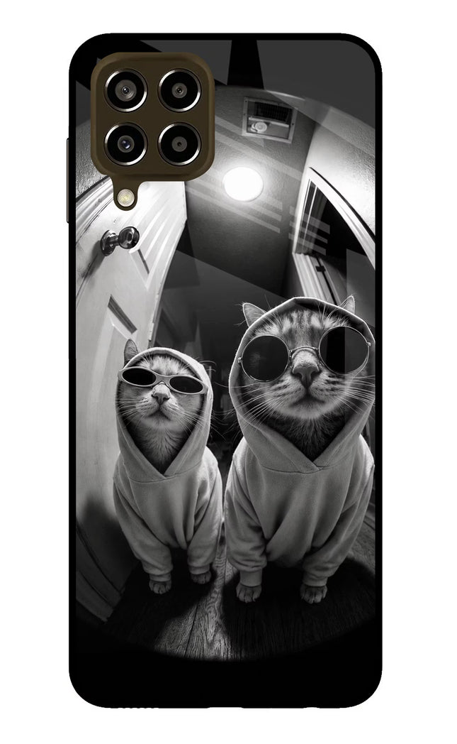 Hood Cats Samsung M33 5G Glass Case