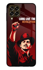 Bhagat Singh Revolution Samsung M33 5G Glass Case