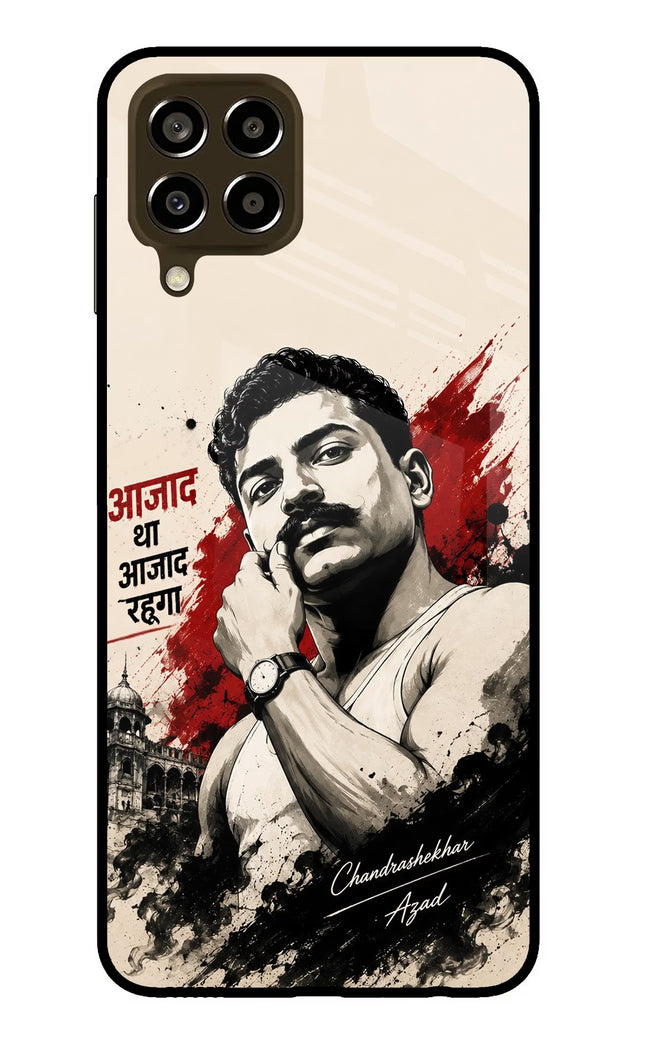 Chandrashekhar Azad Fearless Samsung M33 5G Glass Case