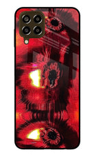 Fire Eye Samsung M33 5G Glass Case