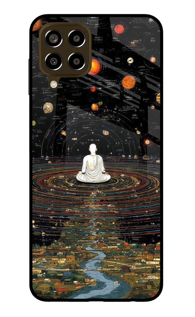 Space Monk Samsung M33 5G Glass Case
