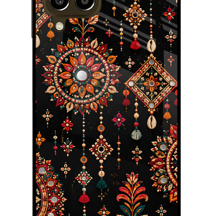 Boho Noir Samsung M33 5G Glass Case