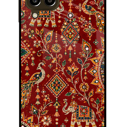 Laal Riwaaz Samsung M33 5G Glass Case