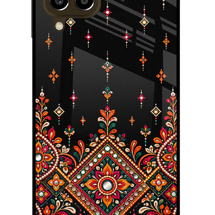 Noir Mehfil Samsung M33 5G Glass Case