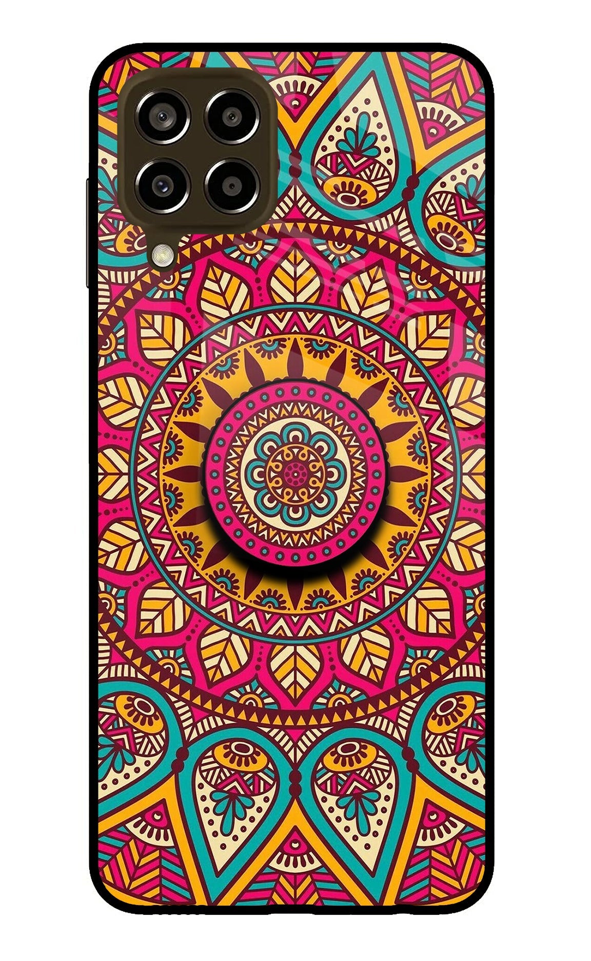 Mandala Samsung M33 5G Glass Case