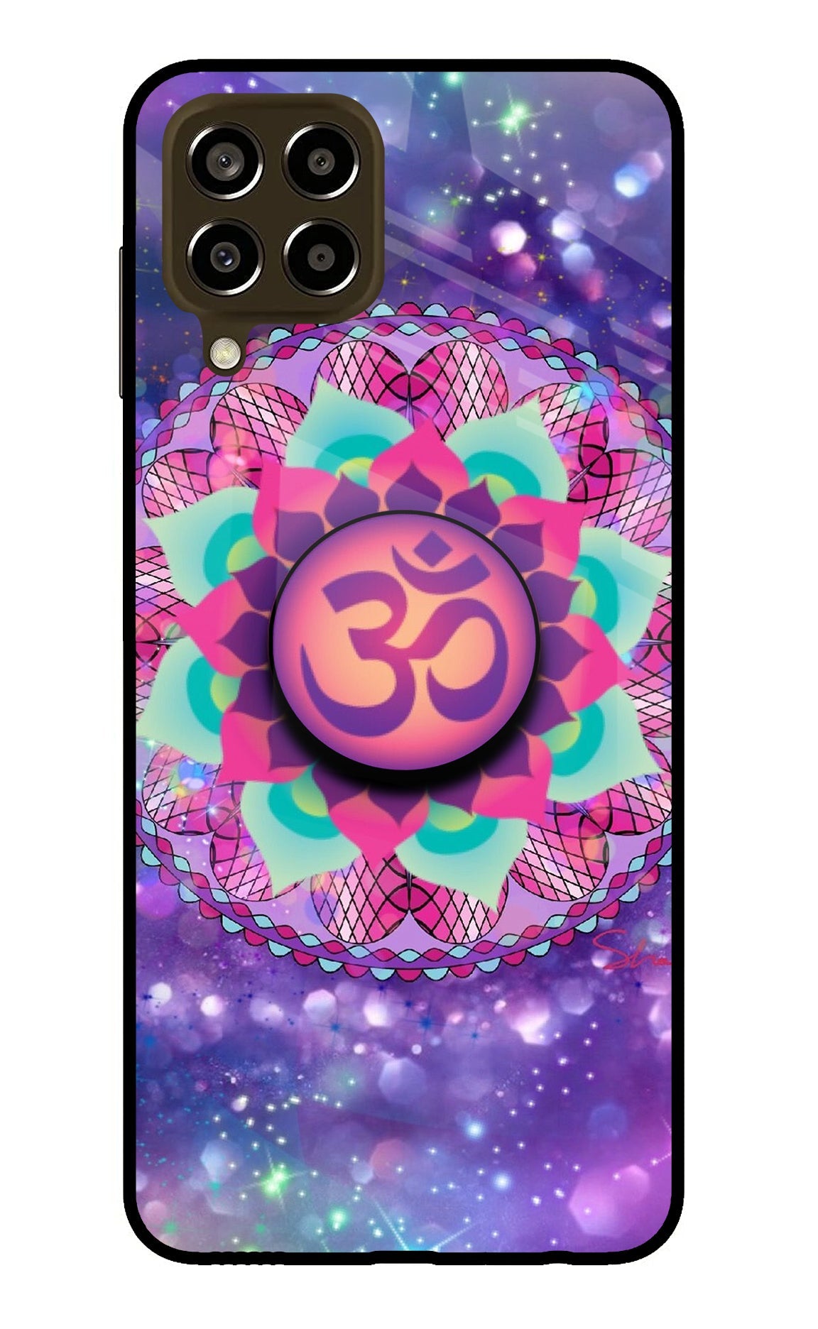 Om Purple Samsung M33 5G Pop Case