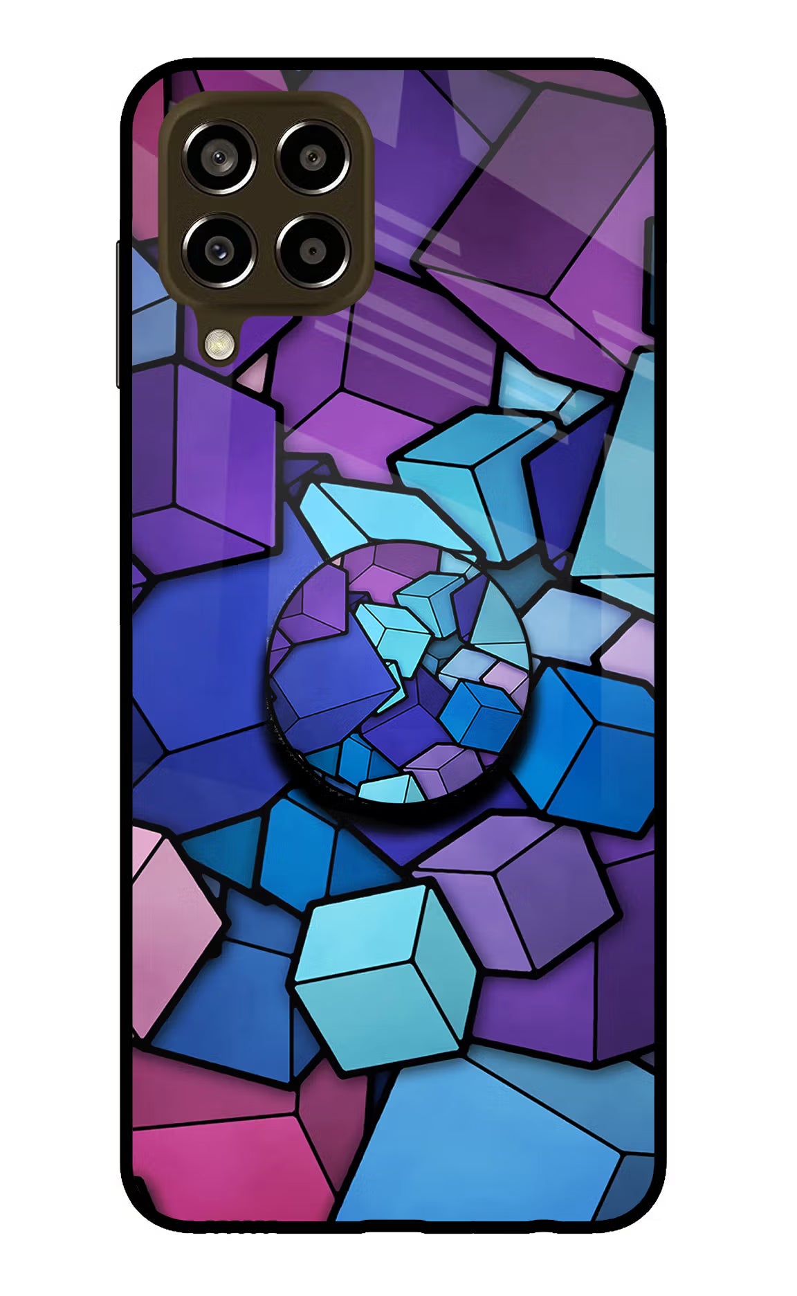 Cubic Abstract Samsung M33 5G Pop Case by Casekaro
