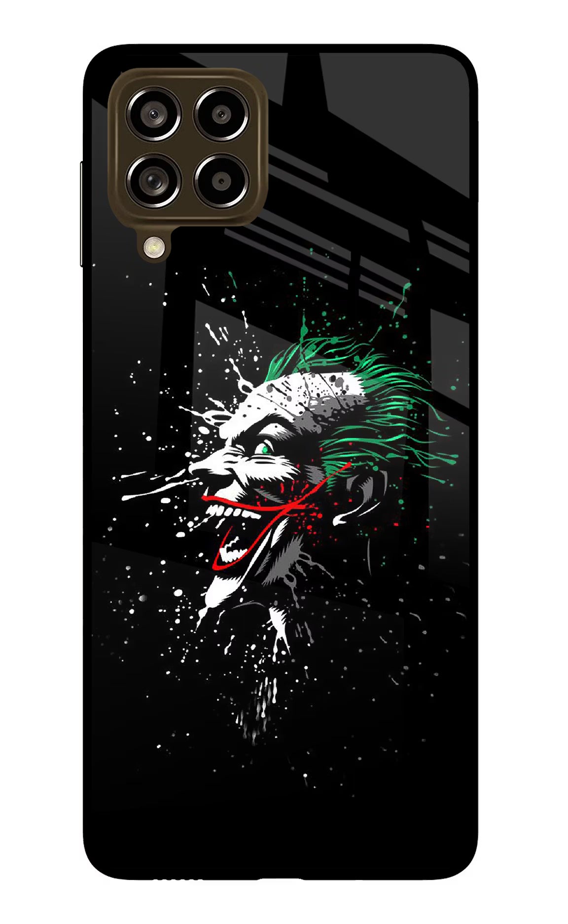 Joker Samsung M53 5G Glass Case Back Cover by Casekaro