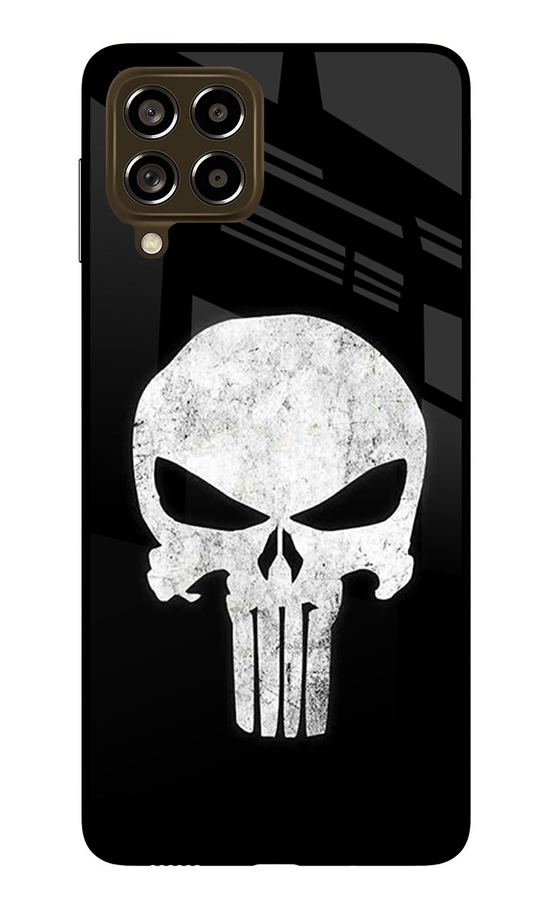 Punisher Skull Samsung M53 5G Glass Case