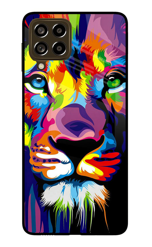 Lion Samsung M53 5G Glass Case