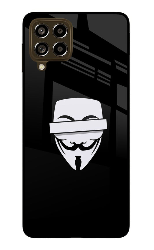 Anonymous Face Samsung M53 5G Glass Case