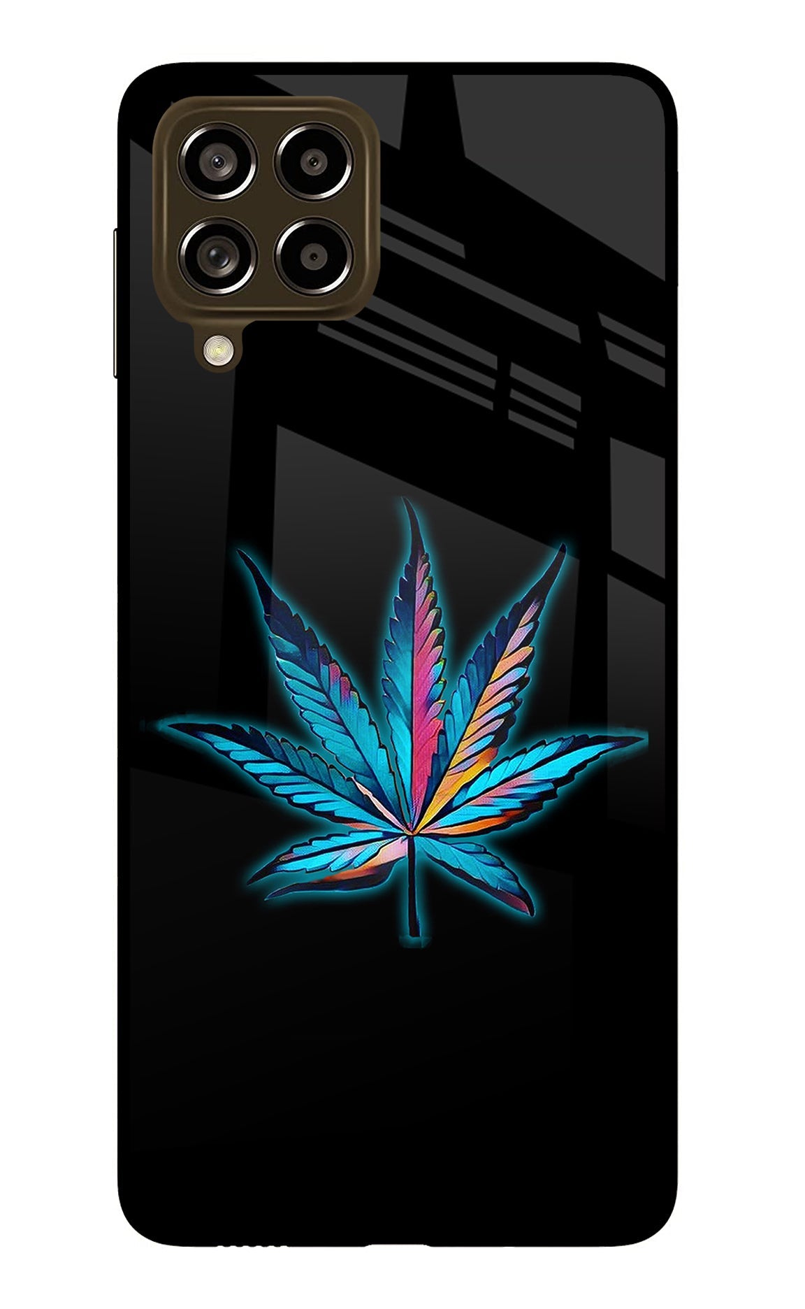 Weed Samsung M53 5G Glass Case