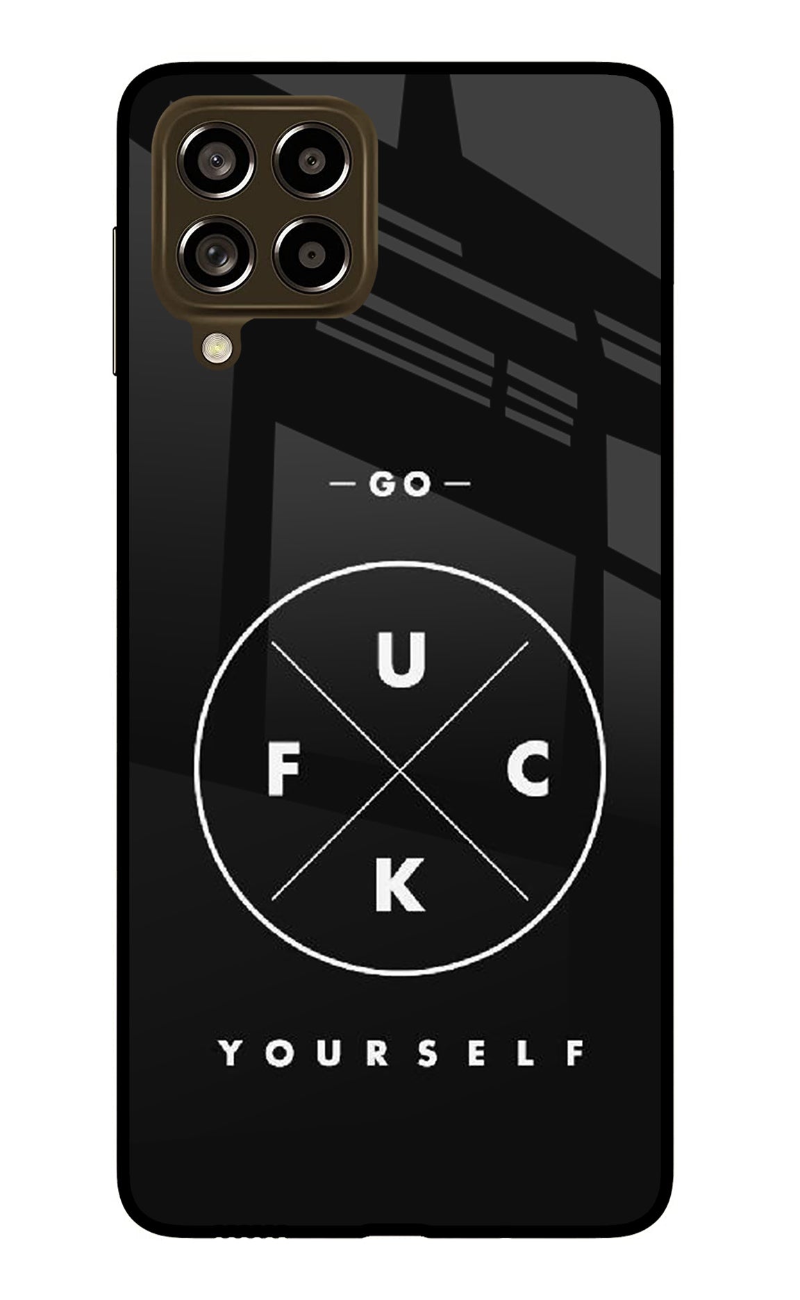 Go Fuck Yourself Samsung M53 5G Back Cover