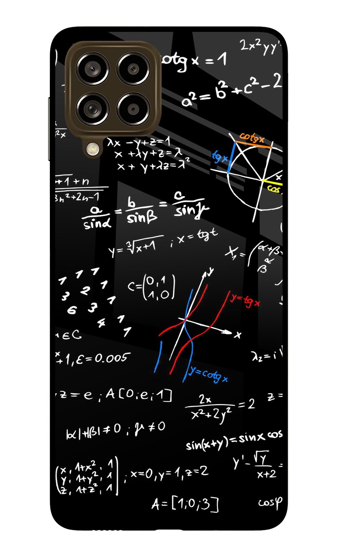 Mathematics Formula Samsung M53 5G Back Cover