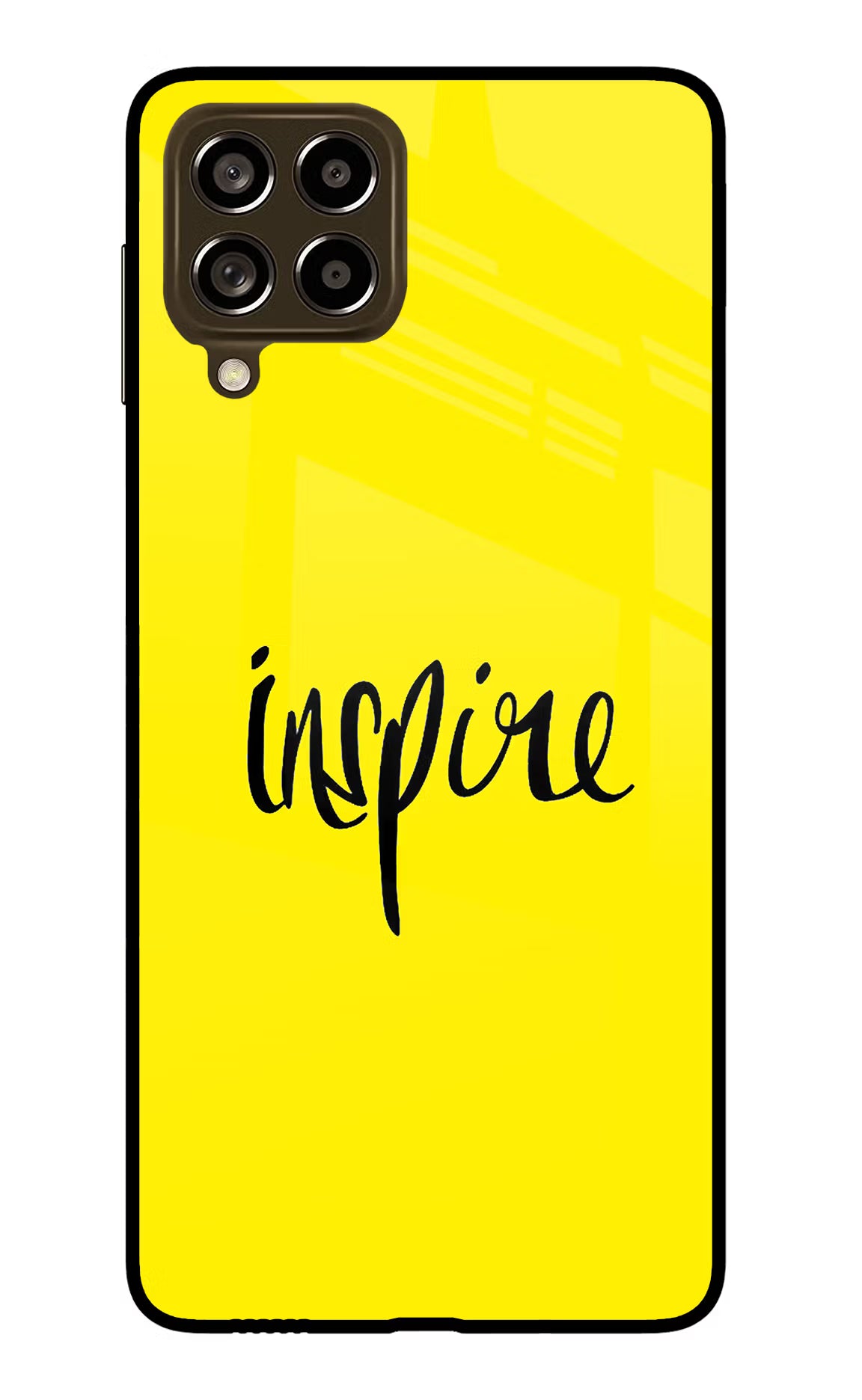 Inspire Samsung M53 5G Glass Case Back Cover by Casekaro