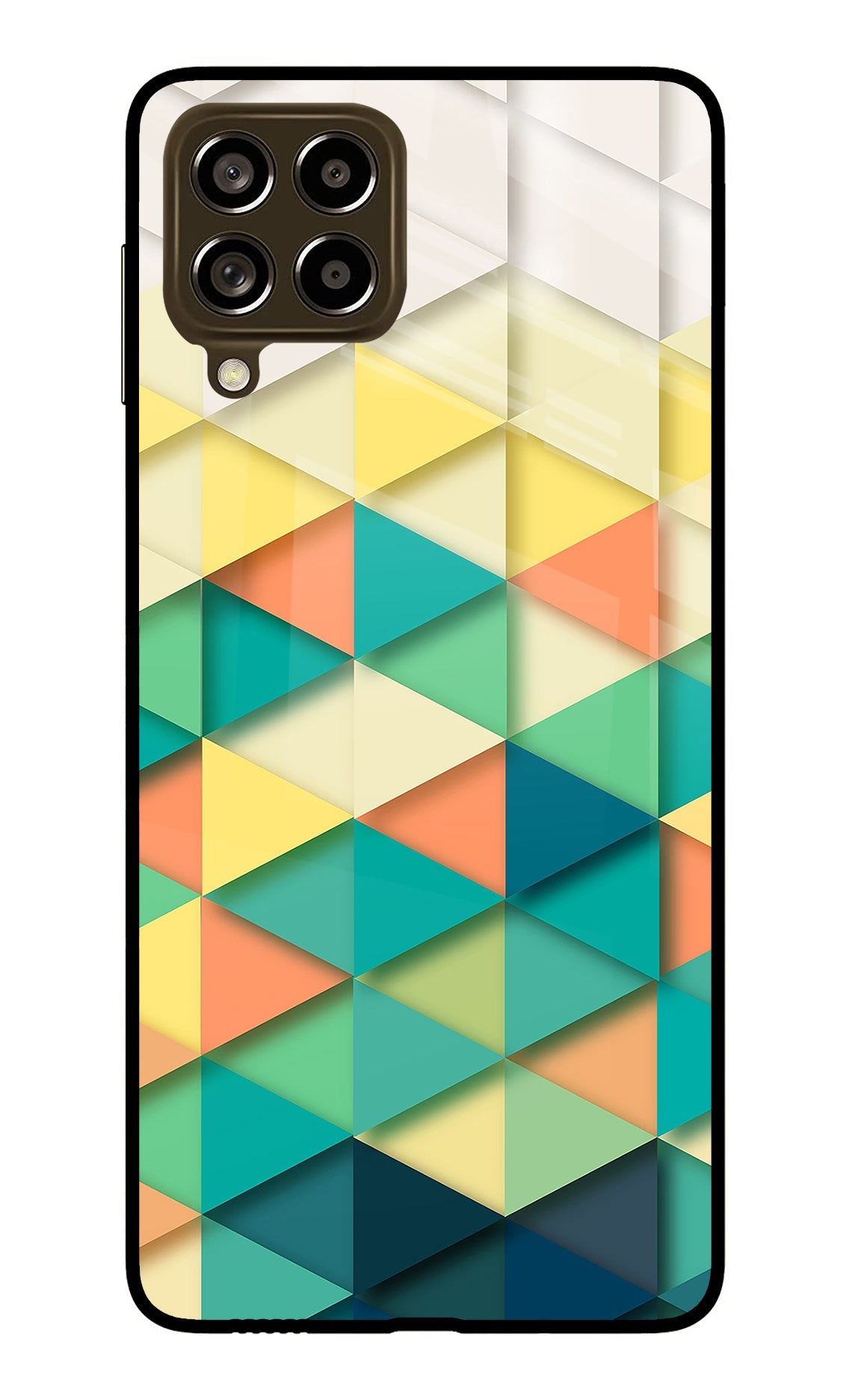 Abstract Samsung M53 5G Glass Case