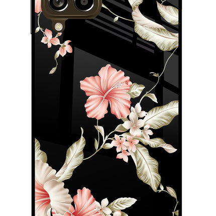 Flowers Samsung M53 5G Glass Case
