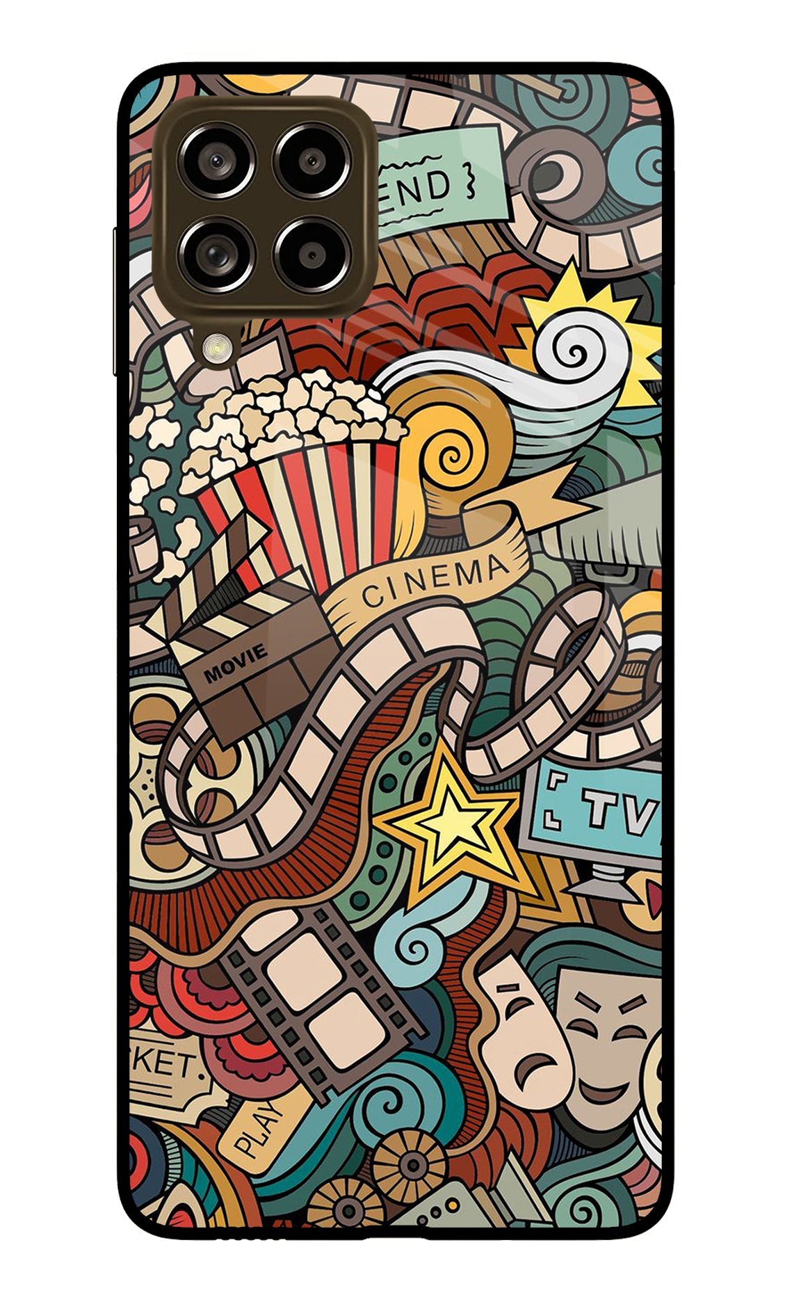 Cinema Abstract Samsung M53 5G Back Cover