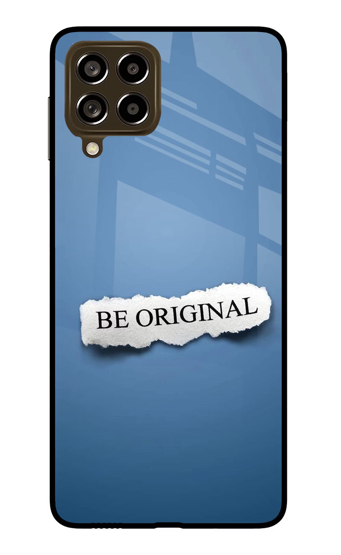 Be Original Samsung M53 5G Glass Case Back Cover by Casekaro