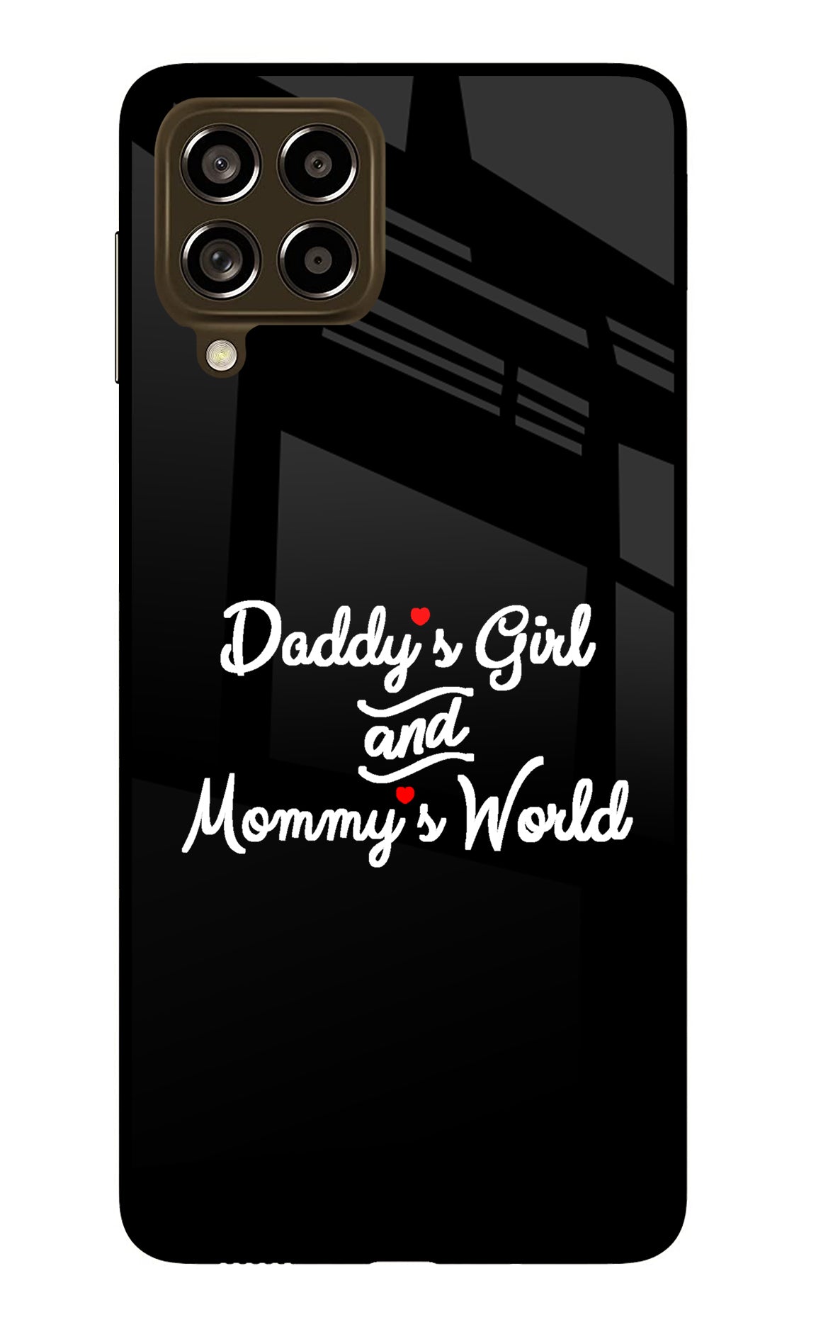 Daddy's Girl and Mommy's World Samsung M53 5G Back Cover