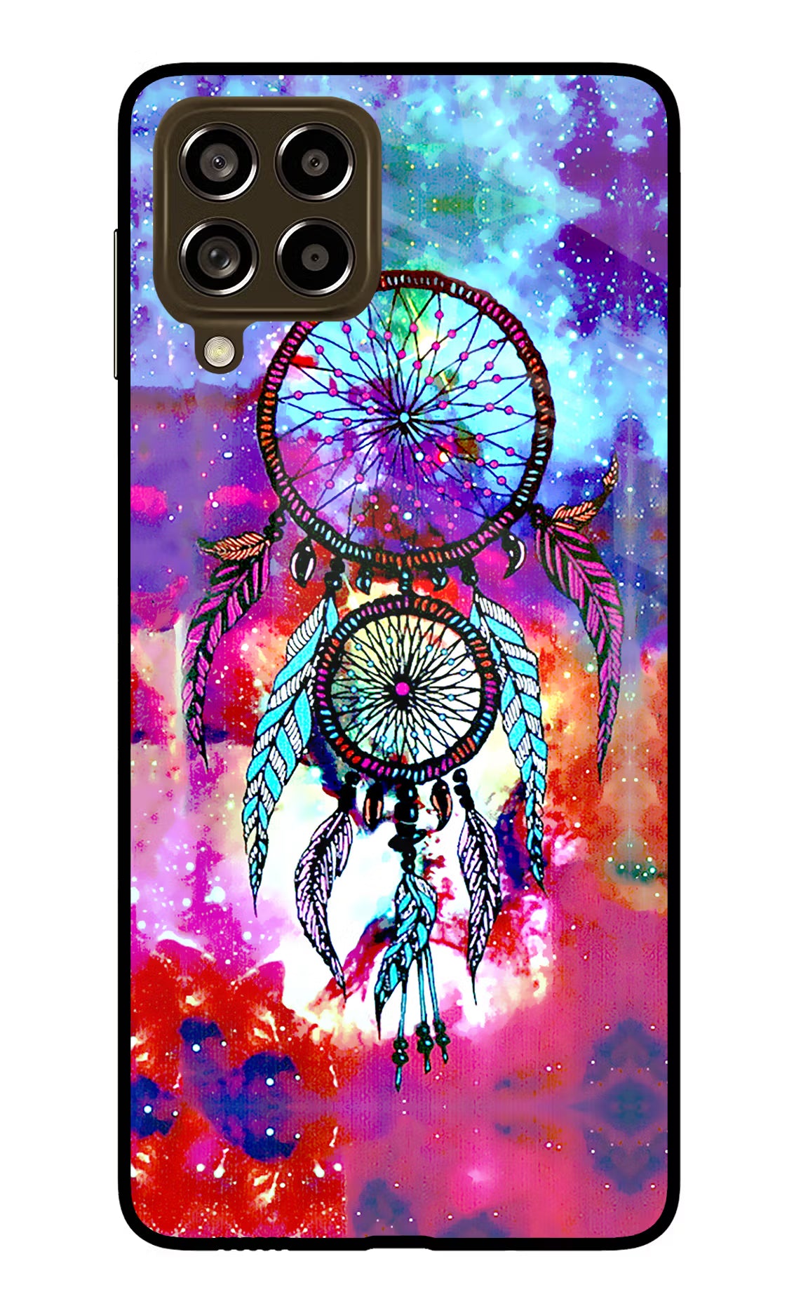 Dream Catcher Abstract Samsung M53 5G Glass Case Back Cover by Casekaro