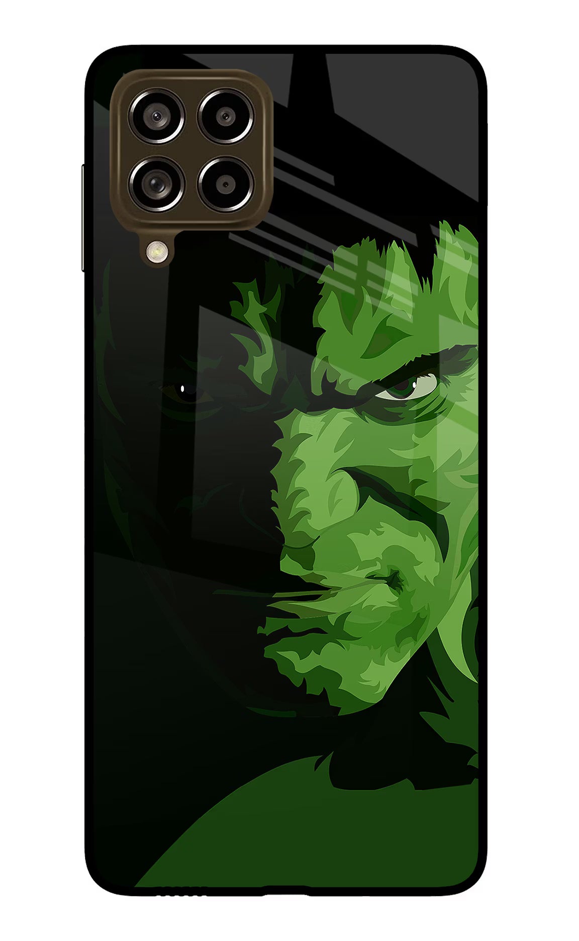 HULK Samsung M53 5G Glass Case Back Cover by Casekaro