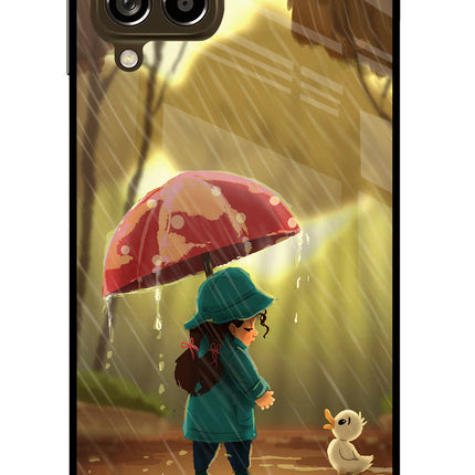 Rainy Day Samsung M53 5G Glass Case
