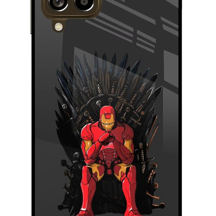 Ironman Throne Samsung M53 5G Glass Case