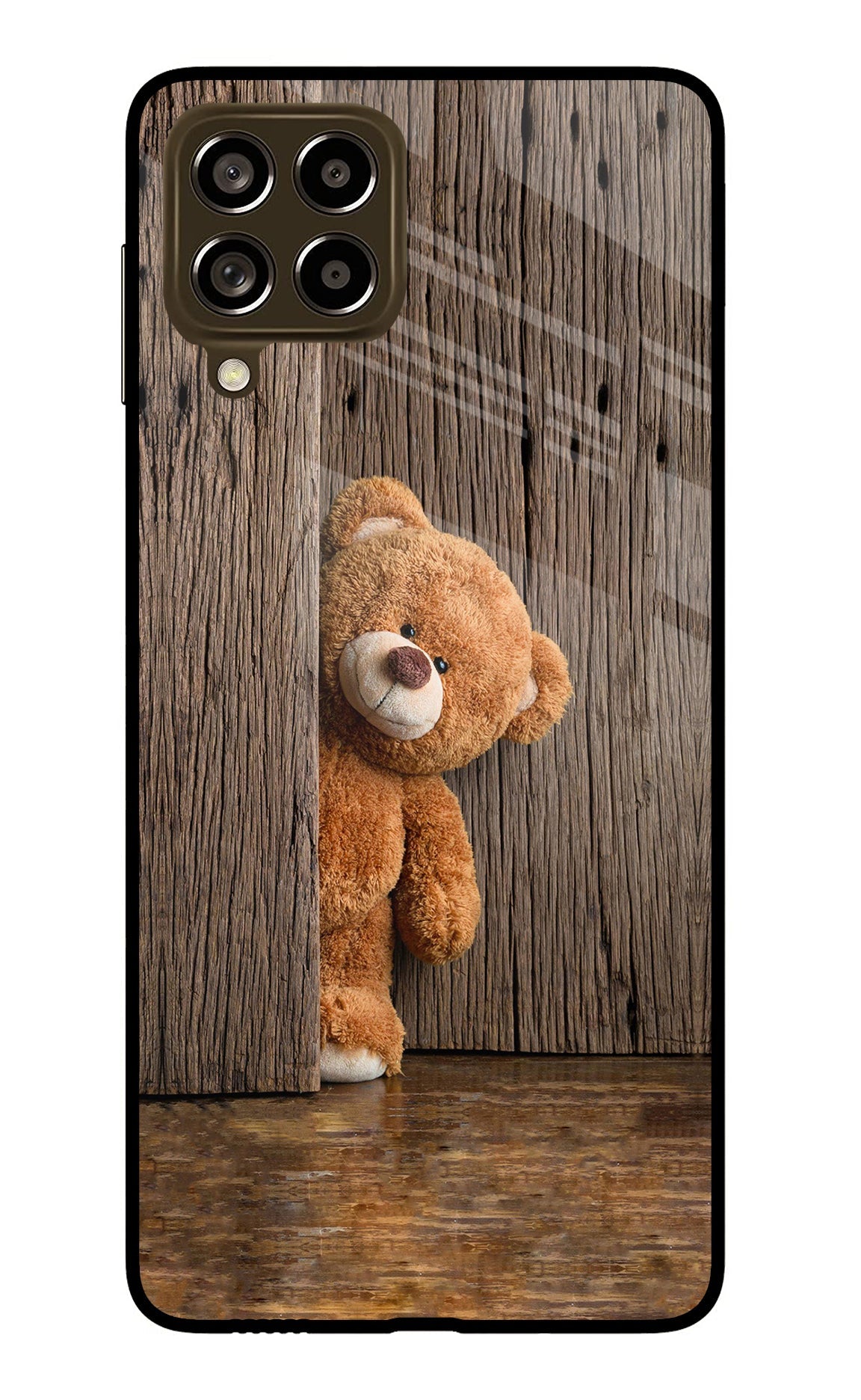 Teddy Wooden Samsung M53 5G Back Cover