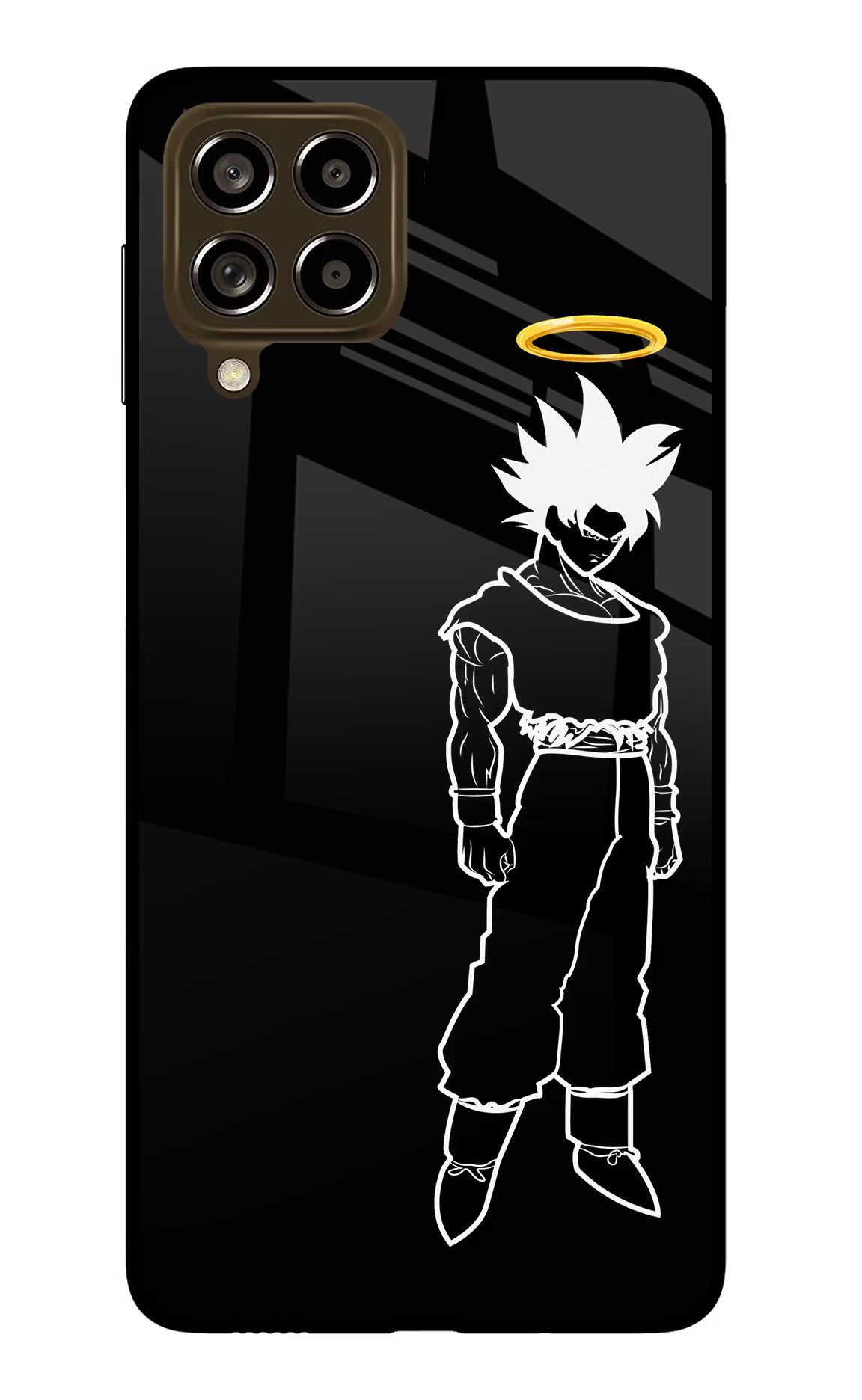 DBS Character Samsung M53 5G Glass Case Back Cover by Casekaro