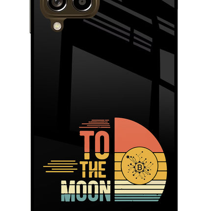To the Moon Samsung M53 5G Glass Case