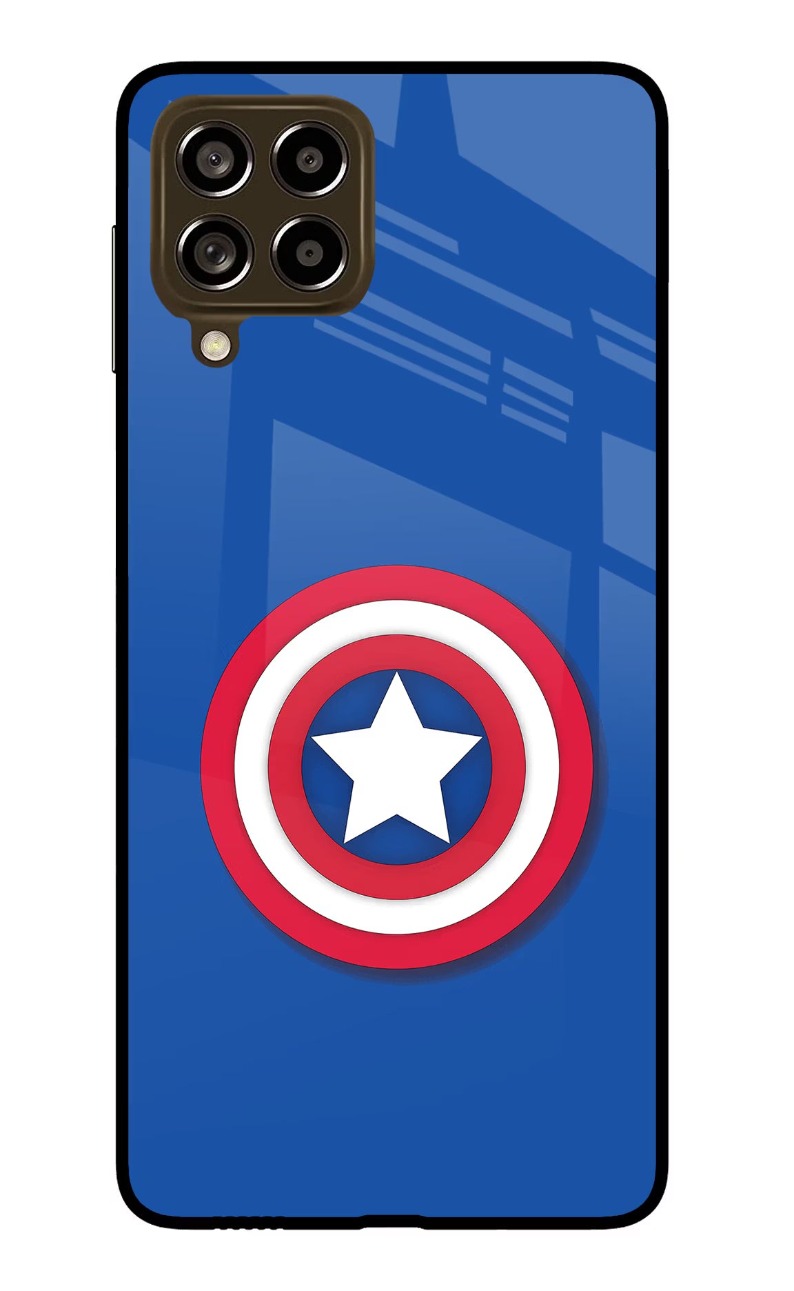 Shield Samsung M53 5G Glass Case Back Cover by Casekaro