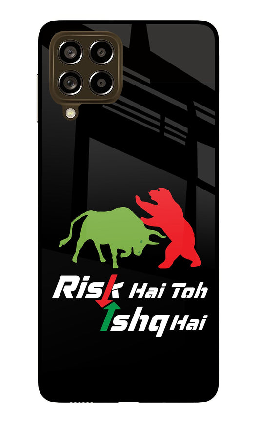 Risk Hai Toh Ishq Hai Samsung M53 5G Glass Case