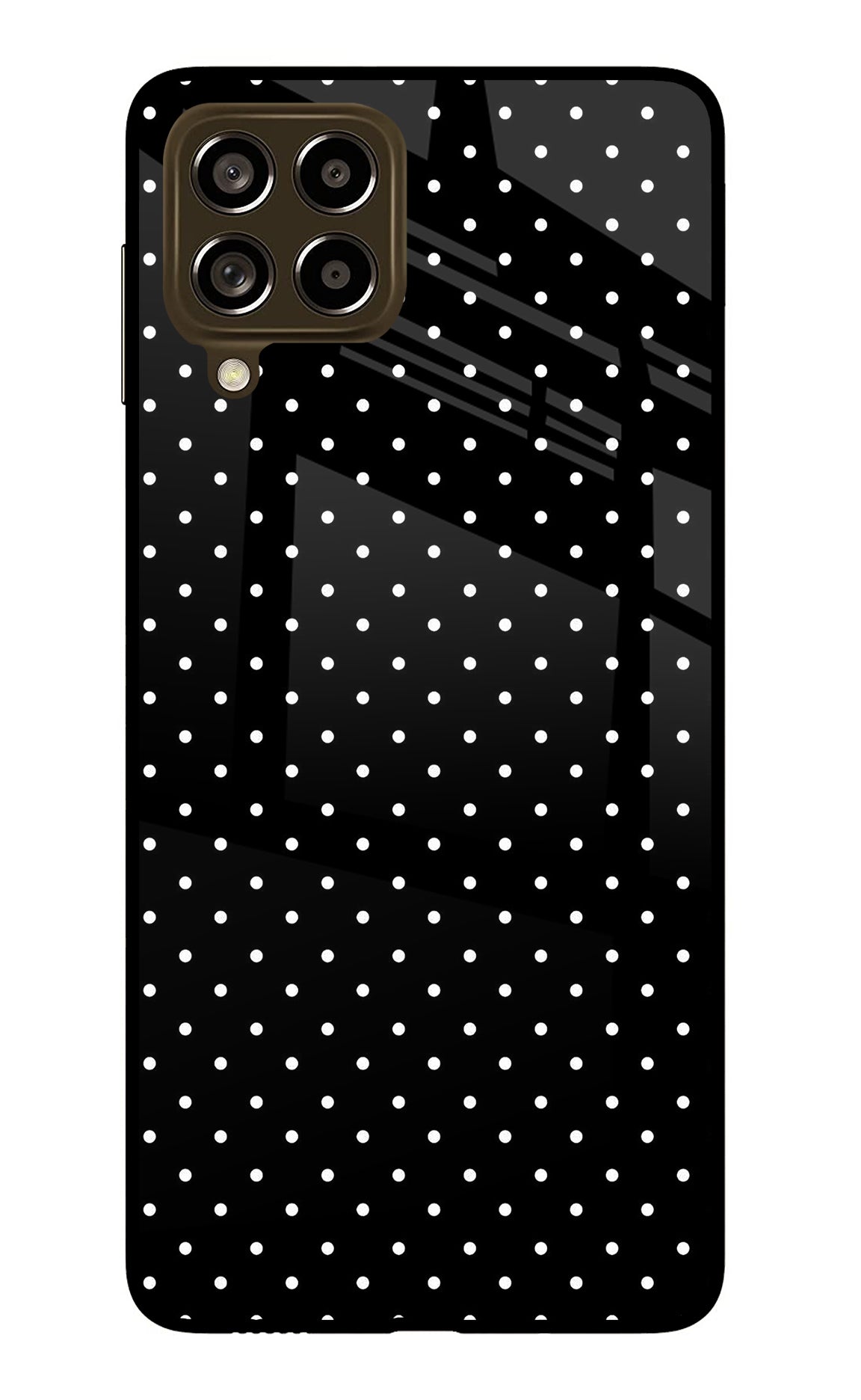 White Dots Samsung M53 5G Back Cover